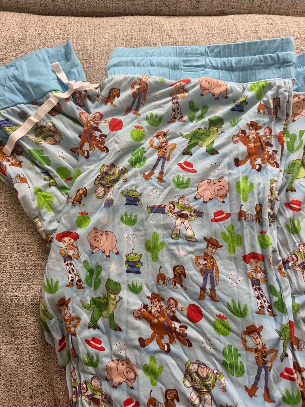 Little sleepies Toy Story Kids Pajama Pants with Character Print